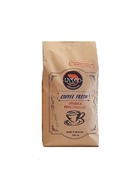 Кава в зернах 250г Перу Органік_1