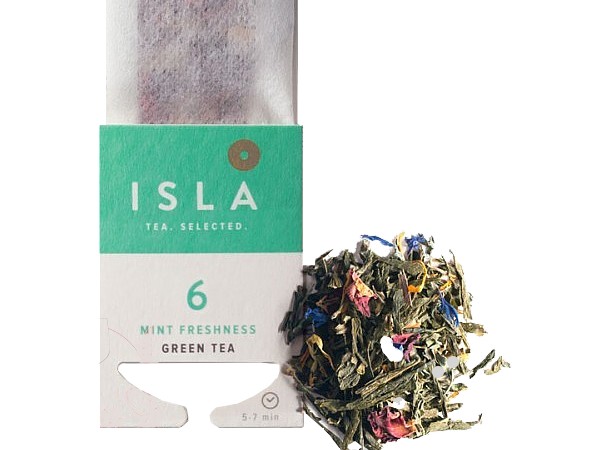 Чай зеленый с мятой Mint Freshness для чайника №6 10шт_1