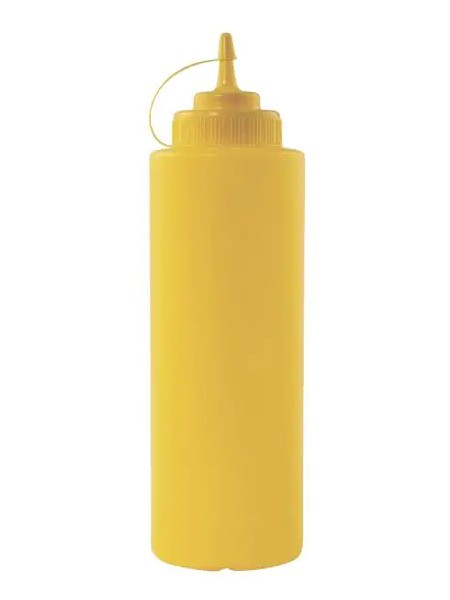 Пляшка пластик з носіком жовта 720мл 517202_1