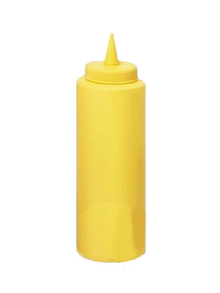 Пляшка для соусів жовта 360мл 513602_1