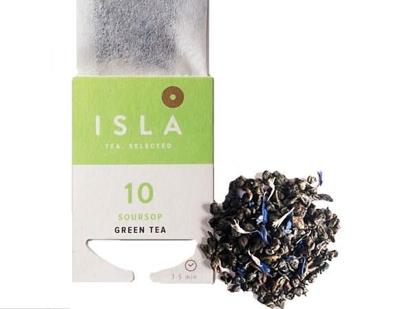 Чай зеленый с саусепом Soursop для чайника №10 10шт_1