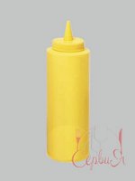 Пляшка для соусів жовта 360мл 513602_thumbnail