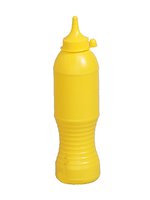 Пляшка пластик. з носиком і ковпачком 500мл жовта Ук Н_thumbnail