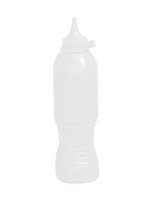 Пляшка пластик. з носиком і ковпачком 500мл біла Ук Н_thumbnail