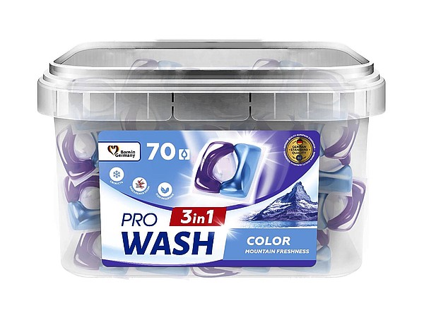 Капсули для прання  PRO WASH 70шт COLOR 4981_1