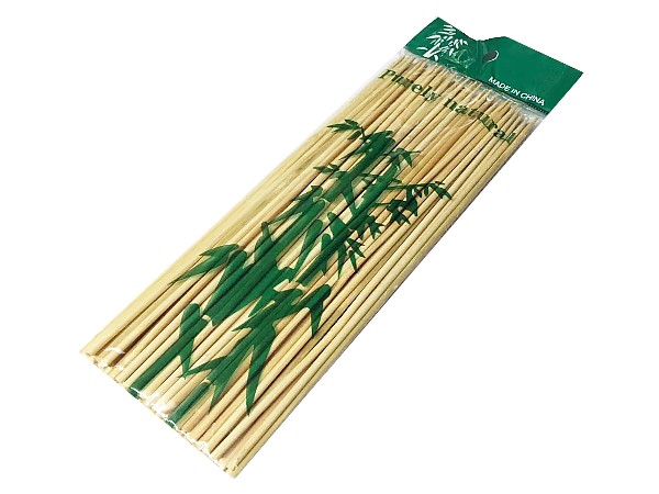 Бамбукові палички для шашлика товсті 30см 50шт_1