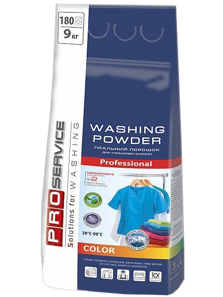Порошок пральний автомат для кольорових тканин Colour 9кг PRO 25481100_1