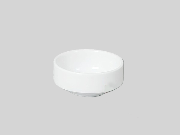 Соусник - розетка кругла керамічна біла 70мм 18653_2