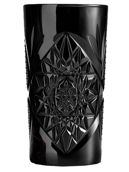 Склянка висока 470мл чорна Cooler Hobstar Black Libbey 928396_1