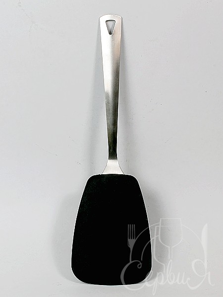 Лопатка тефлонова з металевою ручкою 36см 14729_3