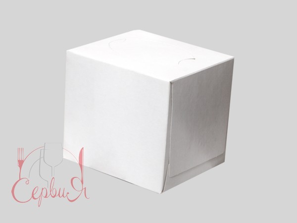 Серветка тришарова біла 20х17см Cube 50шт у боксі Point СКБ-3/50_3