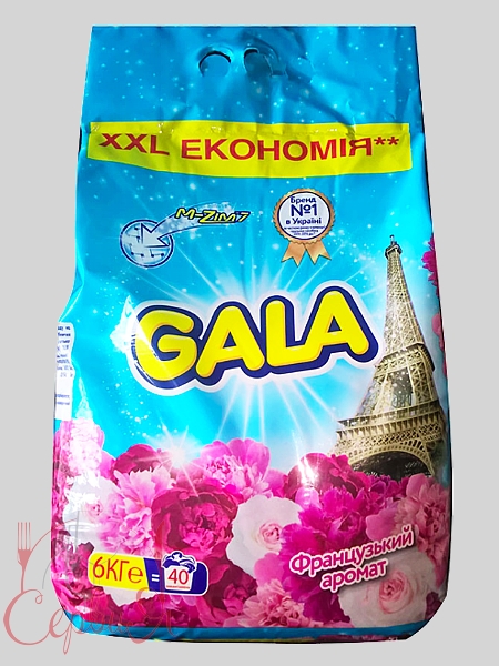 Порошок пральний автомат Французський аромат Colour 6кг GALA_2