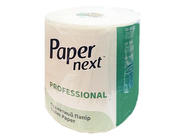 Туалетний папір двошаровий біла целюлоза 75м 2шт Jumbo Paper Next Professional_2