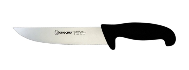 Ніж м 'ясника 165мм чорний 106416 One Chef_1