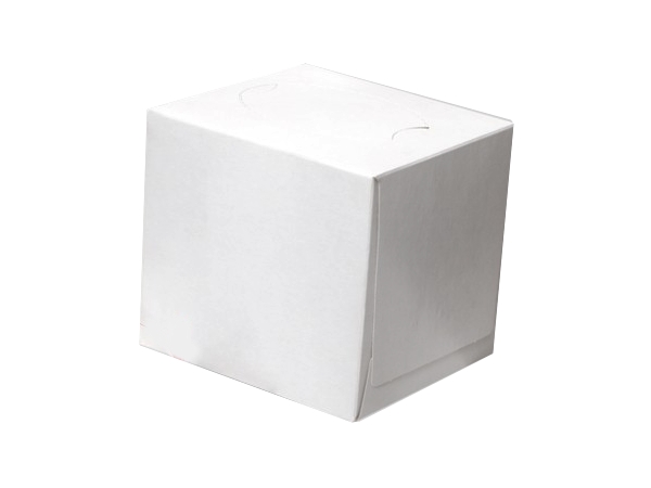 Серветка тришарова біла 20х17см Cube 50шт у боксі Point СКБ-3/50_1