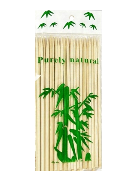 Бамбукові палички для шашлику 15см (3мм) 100шт_1