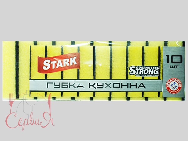 Губки кухонні жовті STARK 10шт 5010_2