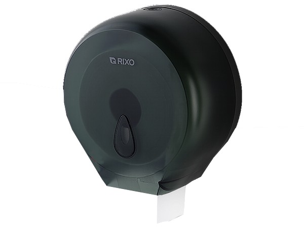 Тримач туалетного папіру чорний RIXO Р002В_1