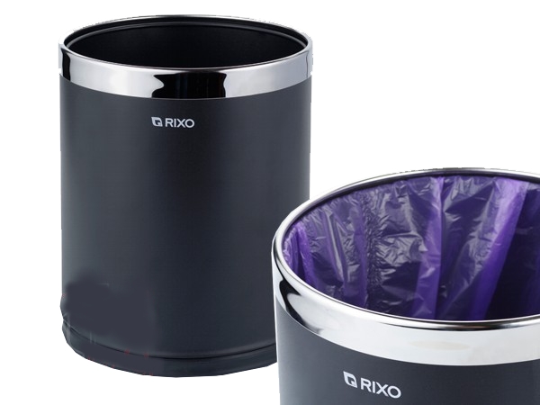 Відро для сміття нерж. чорне RIXO Solido WB103B_1