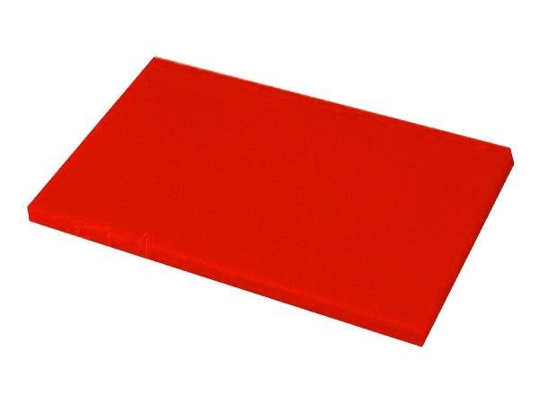 Дошка обробна пластикова червона 30х45х2см 18862_1