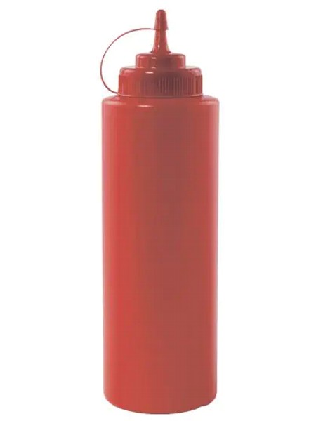 Пляшка пластик з носіком червона 1025мл 510251_1