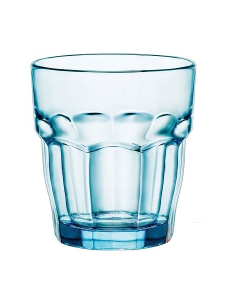 Склянка низька блакитна 270мл Rock bar ice 418940_1