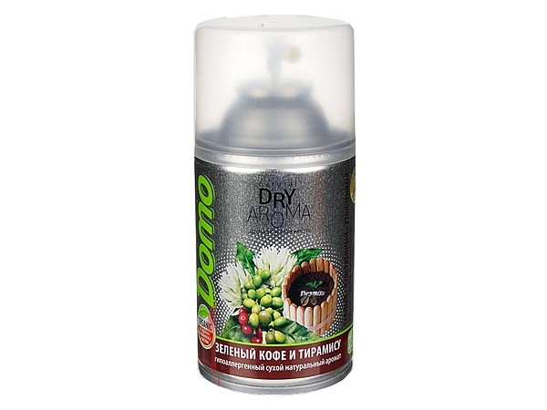 Освіжувач повітря для діспенсера 250мл DOMO Dry Aroma Зелена кава і тірамісу 10210_1