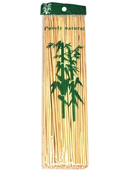 Бамбукові палички для шашлику 30см (3мм) 100шт_1