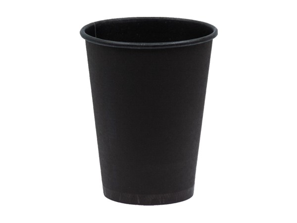 Стакан 400мл паперовий чорний Black Edition під кришку ST-90 50шт_1