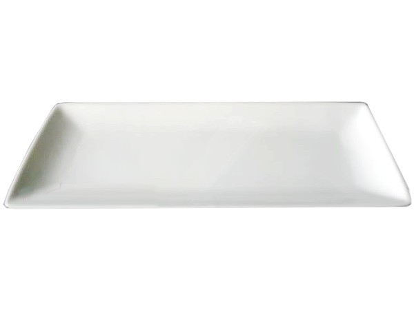 Тарілка для суші прямоугольна біла 115х280мм 19888 N-M_1