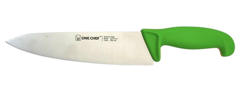 Ніж кухарський 200мм зелений 106404 One Chef_1