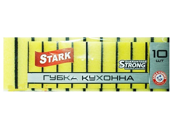Губки кухонні жовті STARK 10шт 5010_1