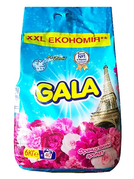 Порошок пральний автомат Французський аромат Colour 6кг GALA_1