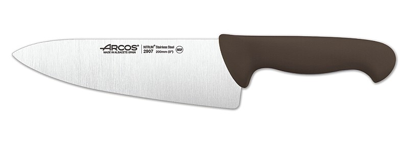 Нож м'ясника 200мм коричневий "2900" 290728 Arcos_1