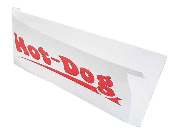 Куток паперовий для хот-догів 200х85мм з малюнком Hot-Dog 100шт ЭКО_1