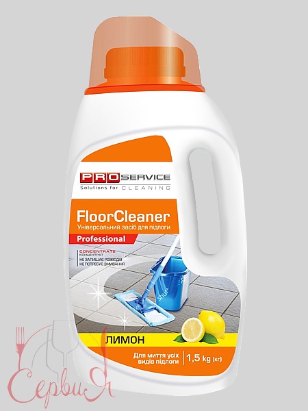 Засіб миючий універсальний для миття підлоги 1,5л FLOOR CLINER F PRO 25484700_3