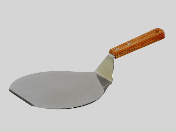 Лопатка для піци метал.з дерев.ручкою д.16см  арт.17114_2