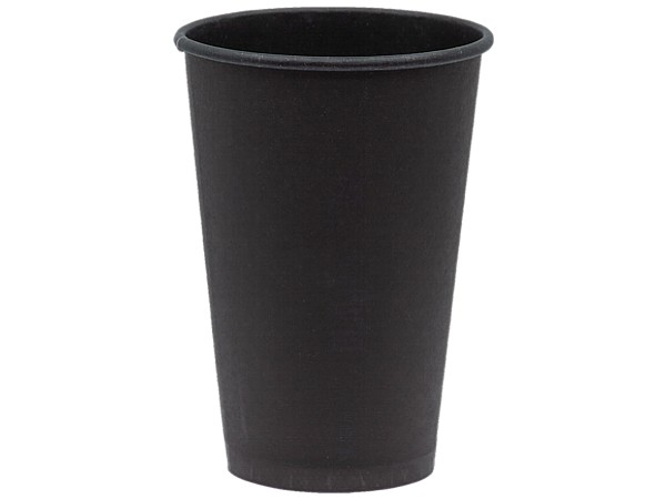 Стакан 500мл паперовий чорний Black Edition під кришку ST-90 50шт_1