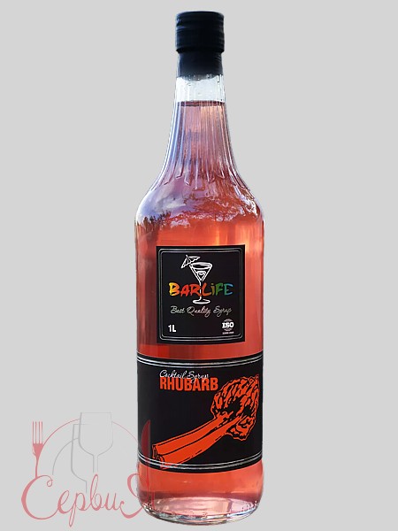 Ревінь сироп 1л Barlife_2