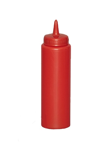 Пляшка пластикова з носиком червона 720мл 967 МАК_1