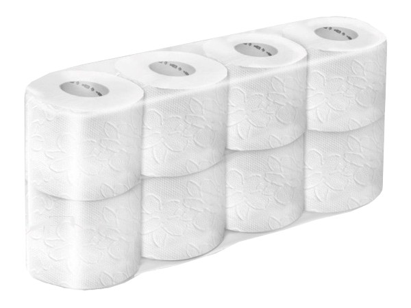 Туалетний папір двошаровий білий 15м Сomfort eco 8 рул PRO 33702700_1
