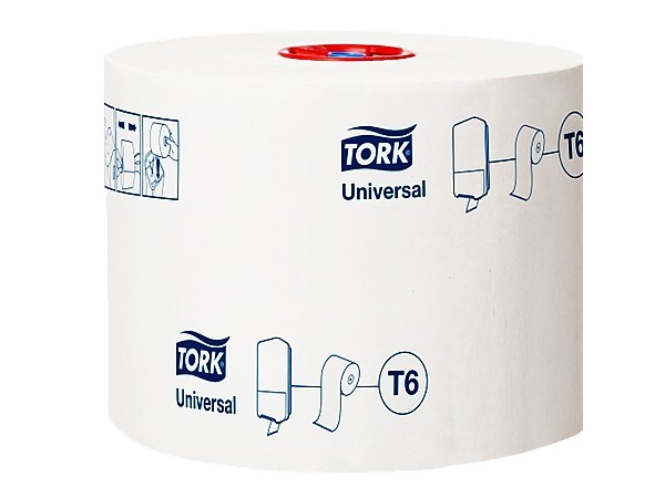 Туалетний папір одношаровий білий 135м пластик.серцевина Jumbo Tork 1275402_1