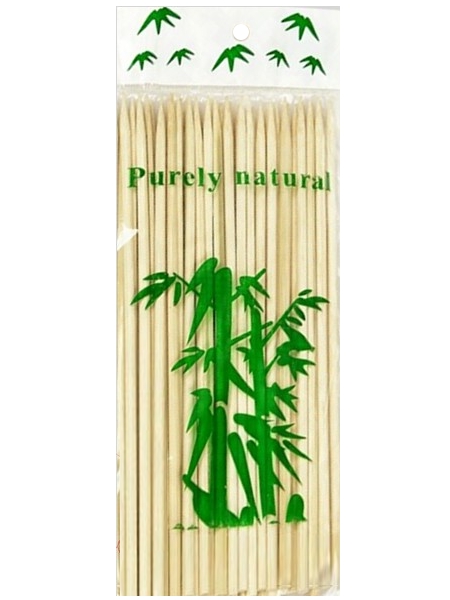 Бамбукові палички для шашлику 20см (3мм) 100шт_1