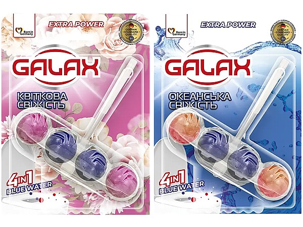 Блок туалетний для унітазу Galax Асорті_1