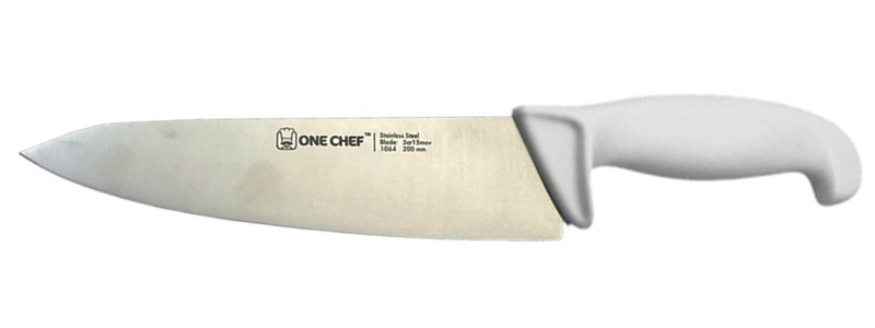 Ніж кухарський 200мм білий 106405 One Chef_1