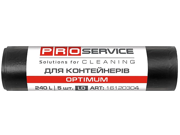Пакет для сміття 240л 5шт чорний OPTIMUM PRO 16120304 LD_1