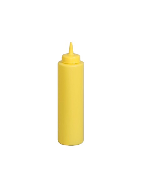 Пляшка пластикова з носиком жовта 260мл 962 МАК_1