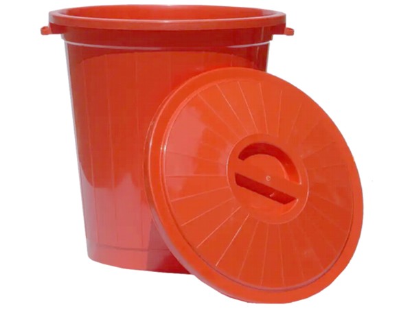Бак для сміття 70л червоний_1