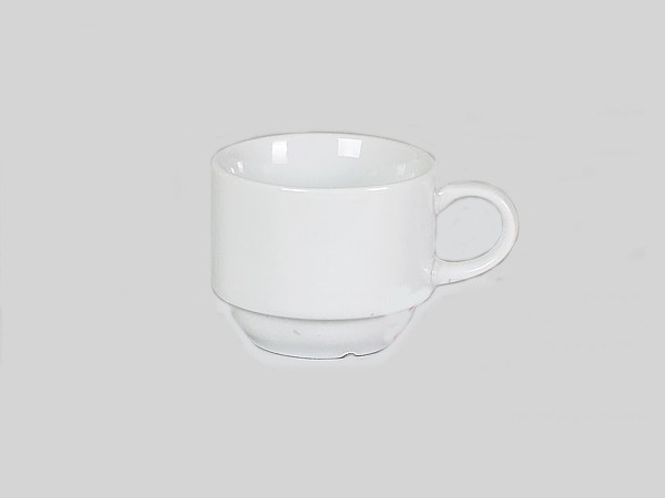 Чашка кавова біла 90мл "Bell"_1