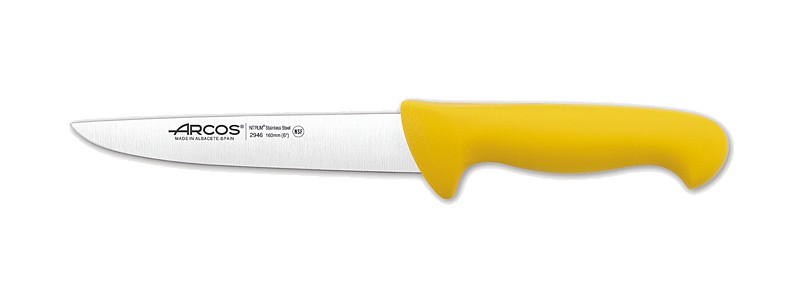 Нож мясника 160мм жовтий 294600 "2900" Arcos_1